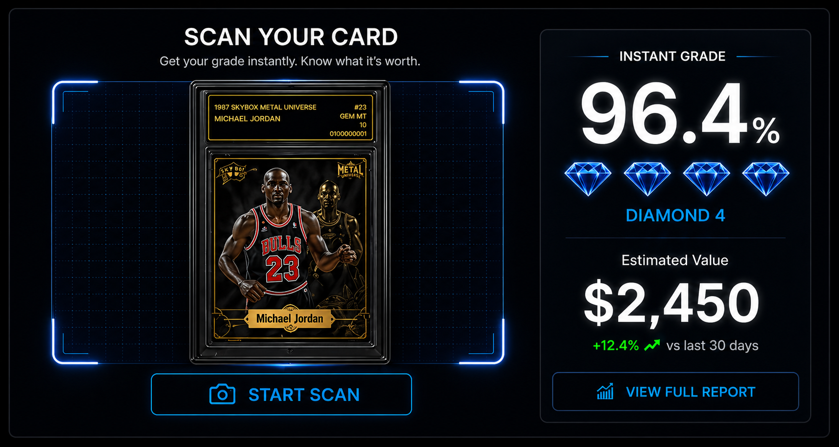 Scan Your Card - Instant Grade